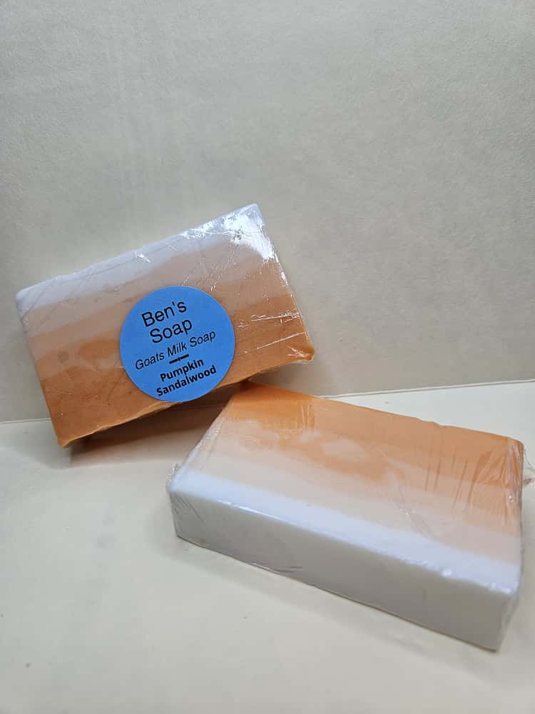 Pumpkin Sandalwood Goat's Milk Soap
