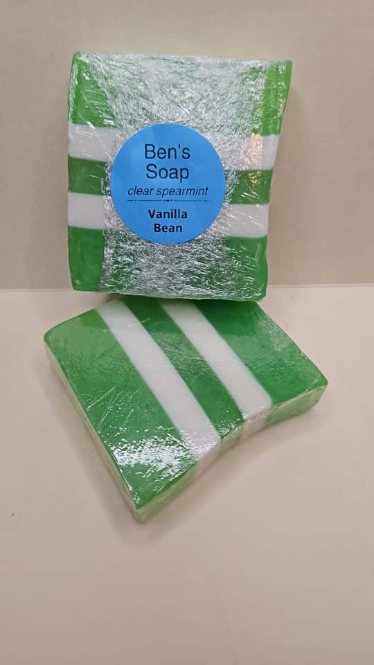 Spearmint Vanilla Bean Goat's Milk Soap