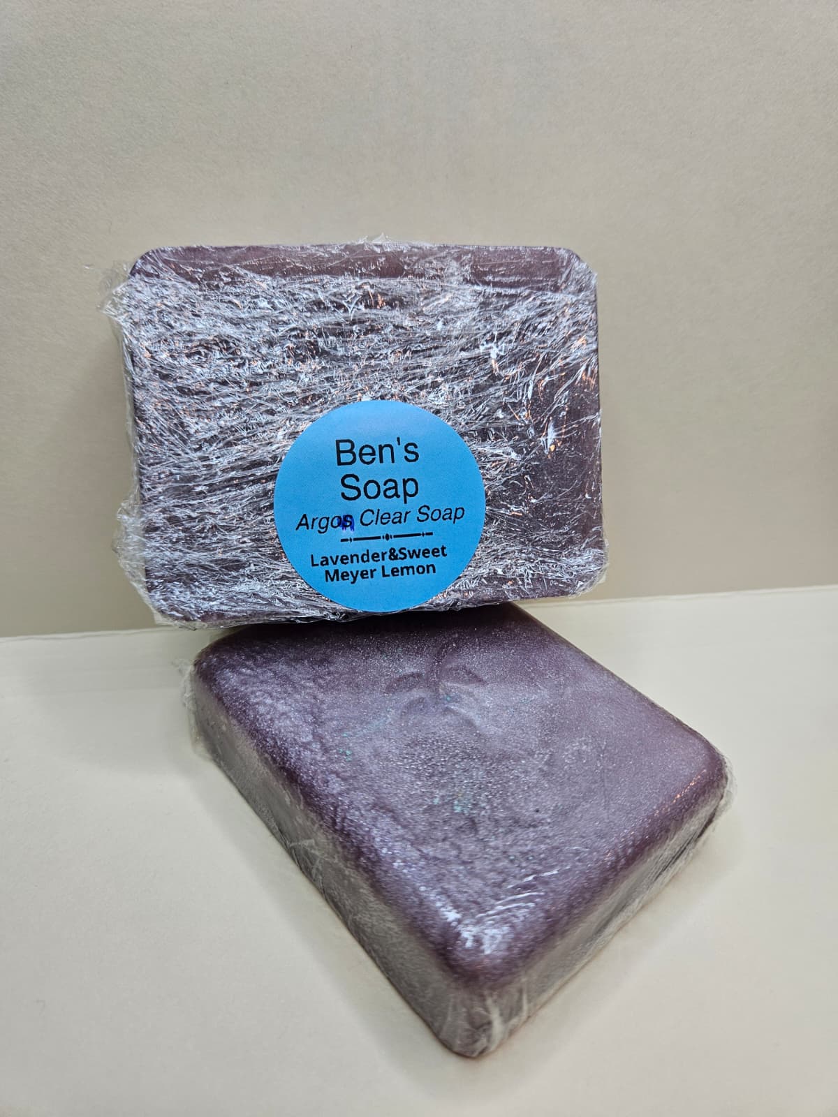 Lavender and Lemon Argan Oil Soap