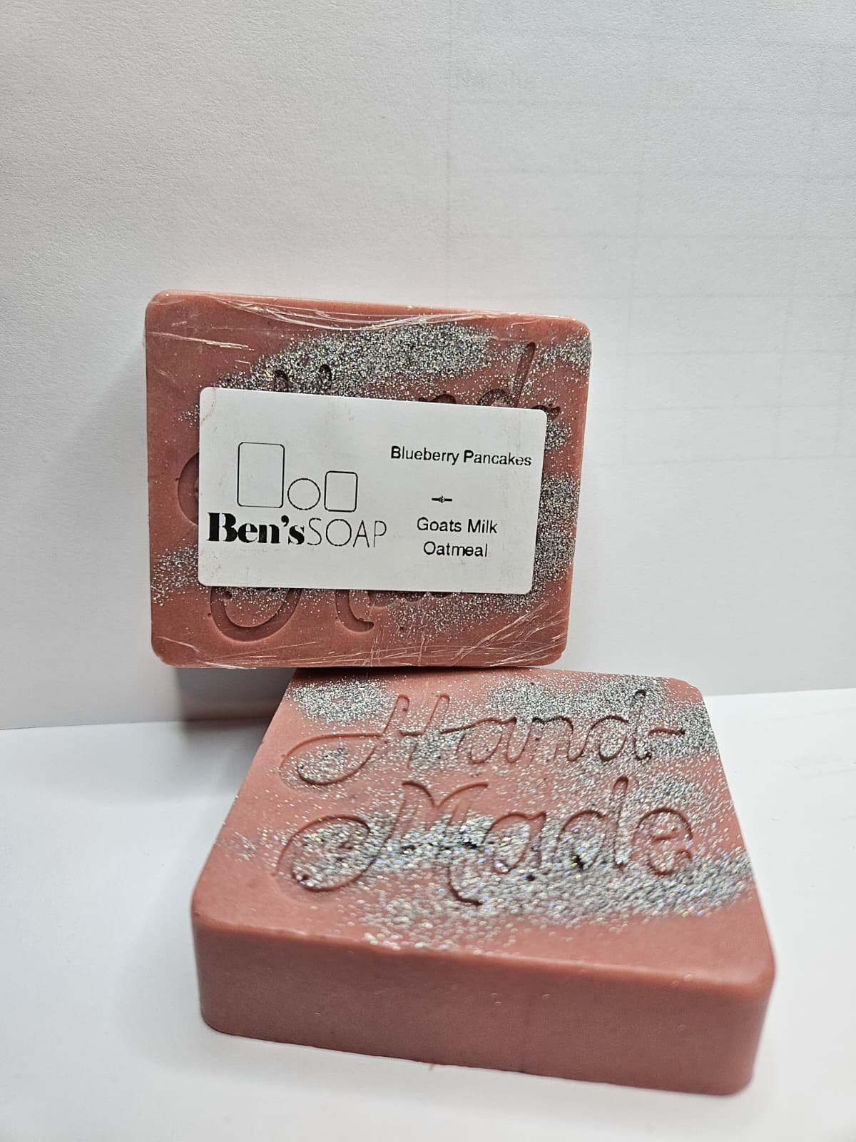 Blueberry Pancake scent in a combination of Goat's milk and Oatmeal Saop