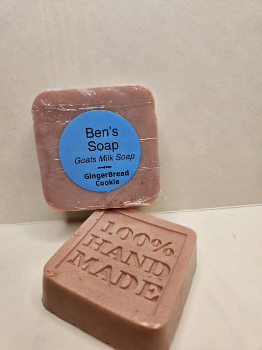 Gingerbread Cookie Goat's Milk Soap