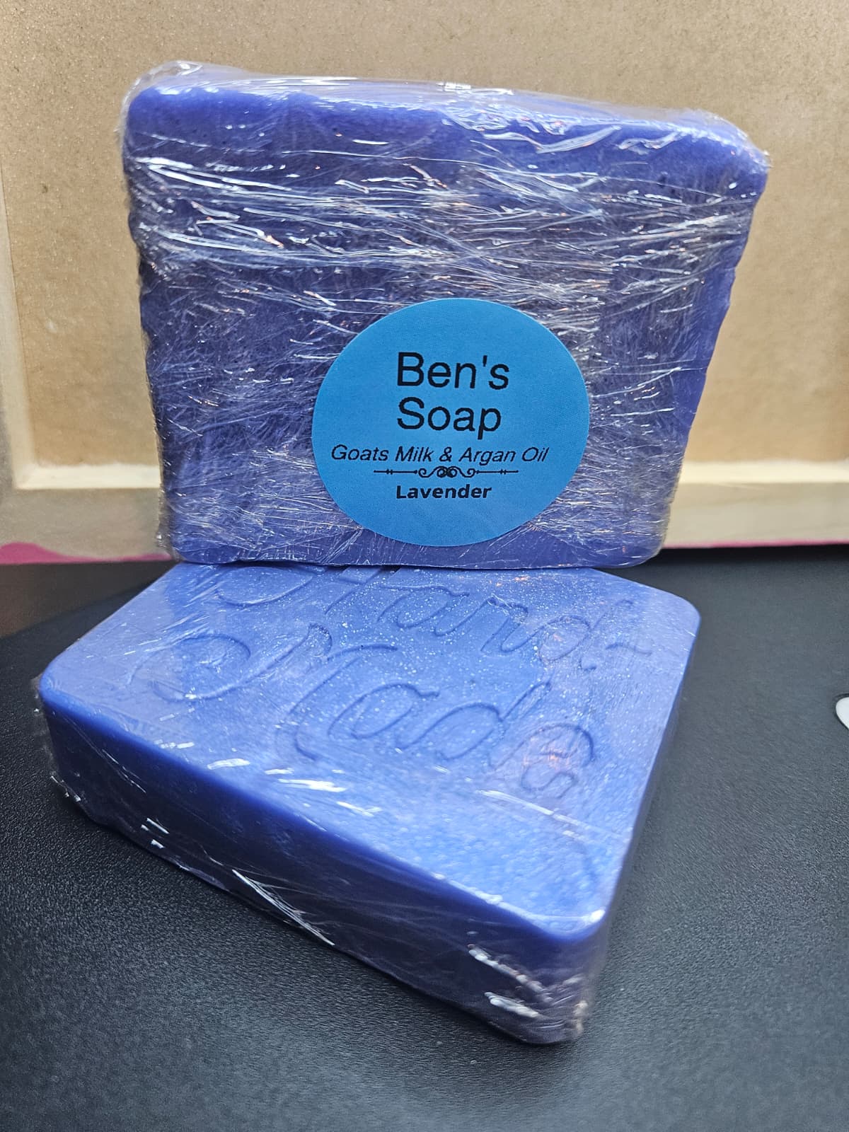 Lavender with a combination of Goat's milk soap with Argan oil