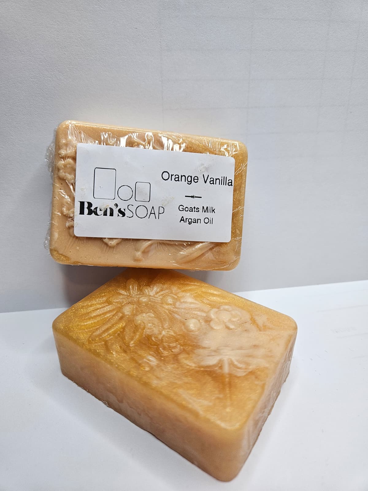Orange Vanilla Goat's milk and Argan Oil Soap