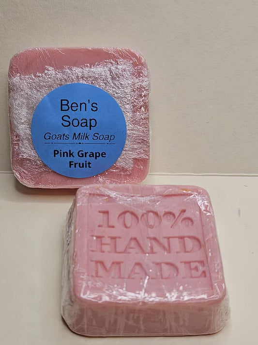 Pink Grapefruit Goat's Milk Soap