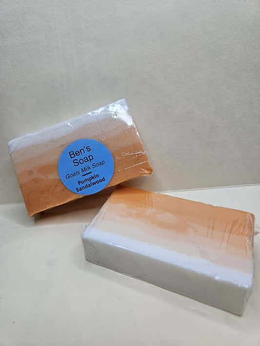 Pumpkin Sandalwood Goat's Milk Soap