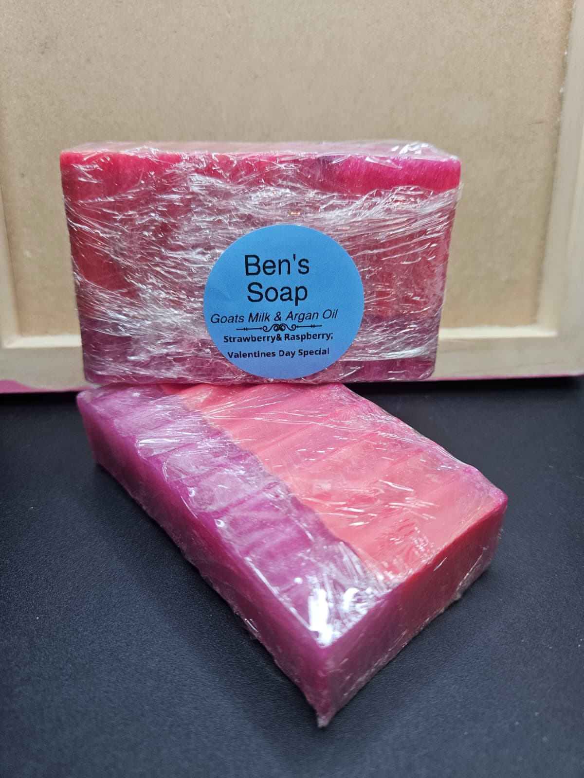 Strawberry and Raspberry Goat's milk with Argan oil Soap