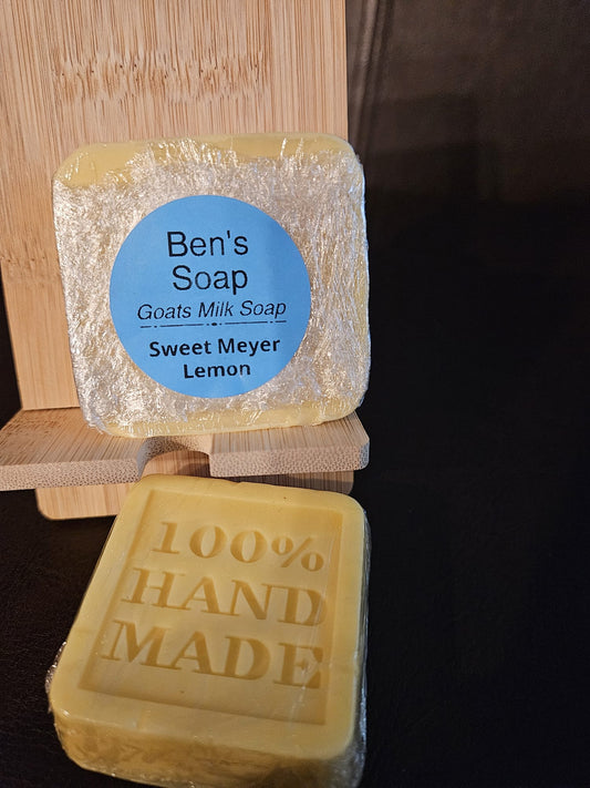 Sweet Meyer Lemon Goat's Milk Soap