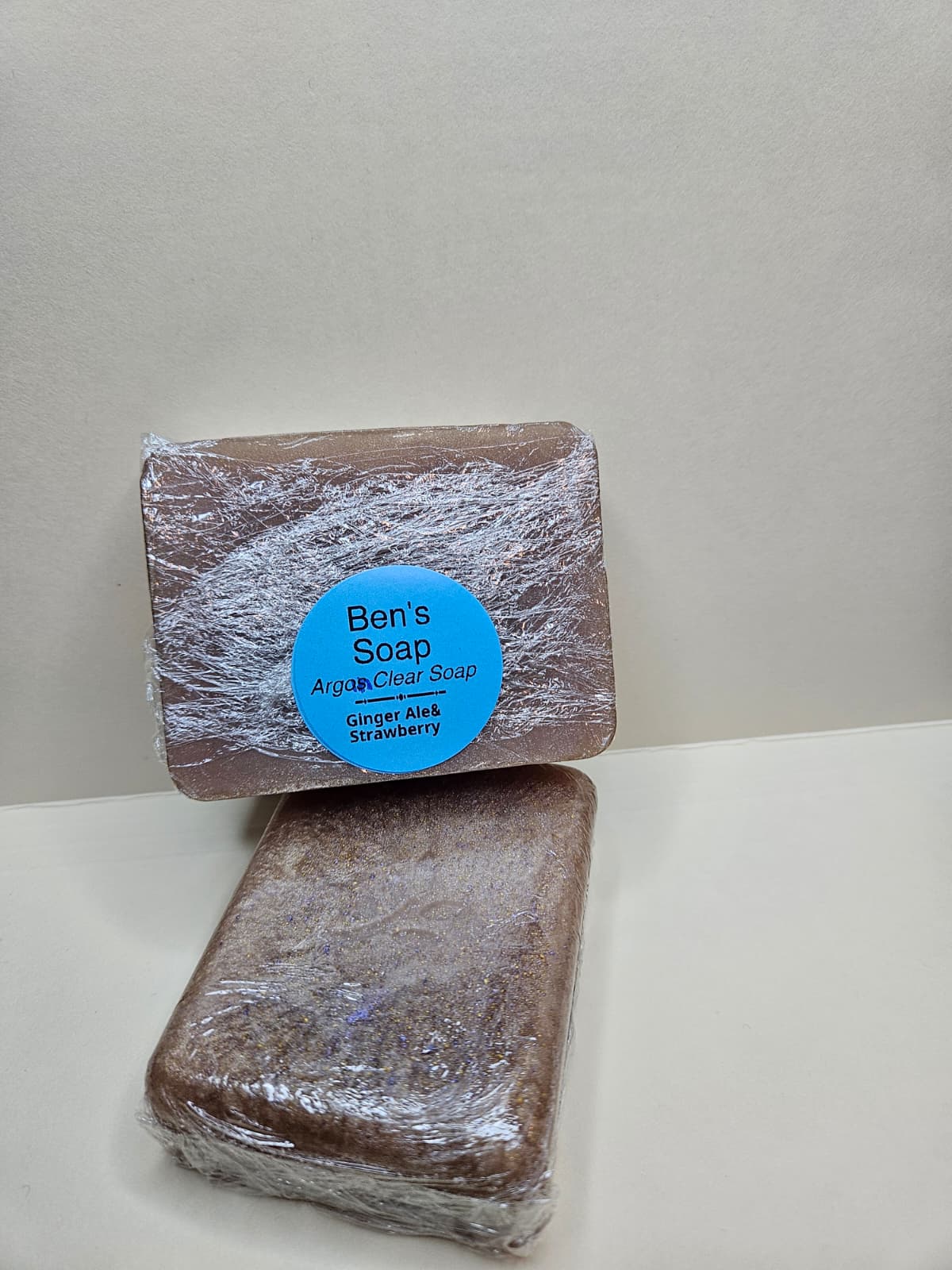 Ginger Ale and Strawberry Argan Oil Soap