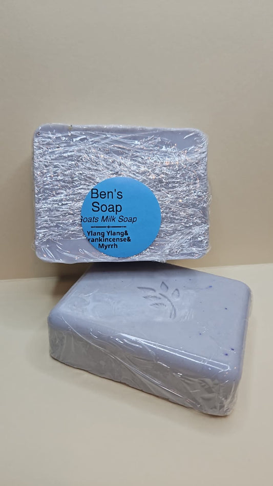 Ylang-ylang with Francincense and Myrrh Goat's Milk Soap